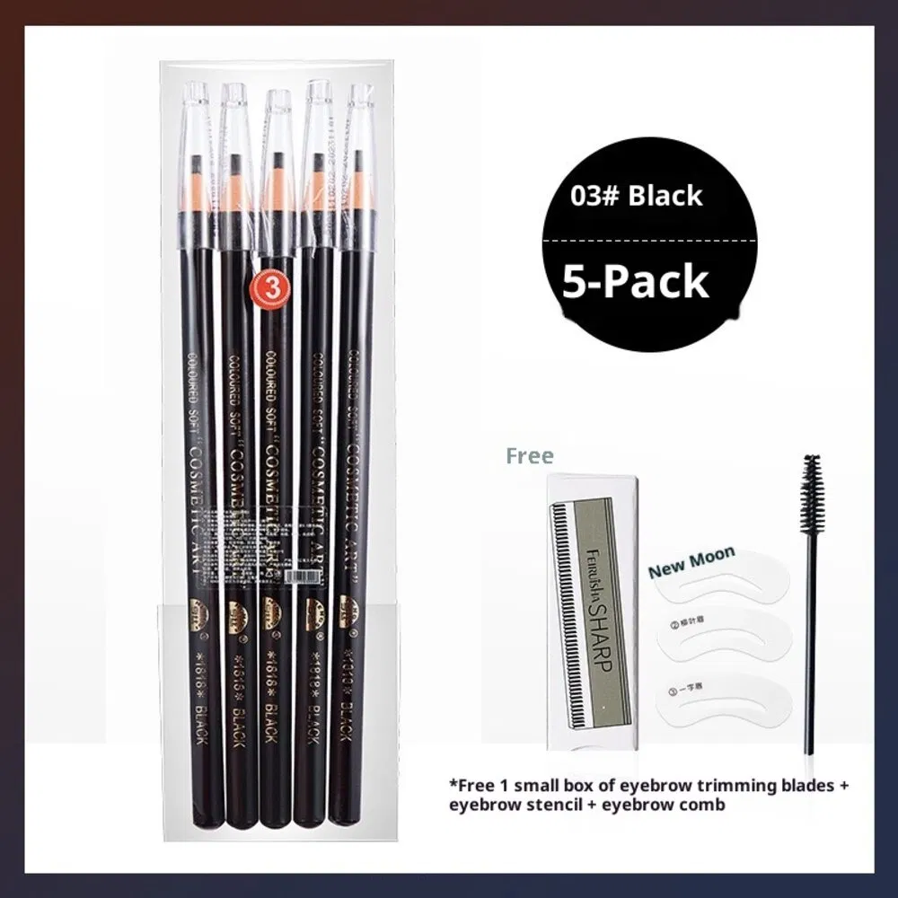 Micro Precision Eyebrow Pencil Tip Creates Hair Like Strokes for Natural Looking Brows