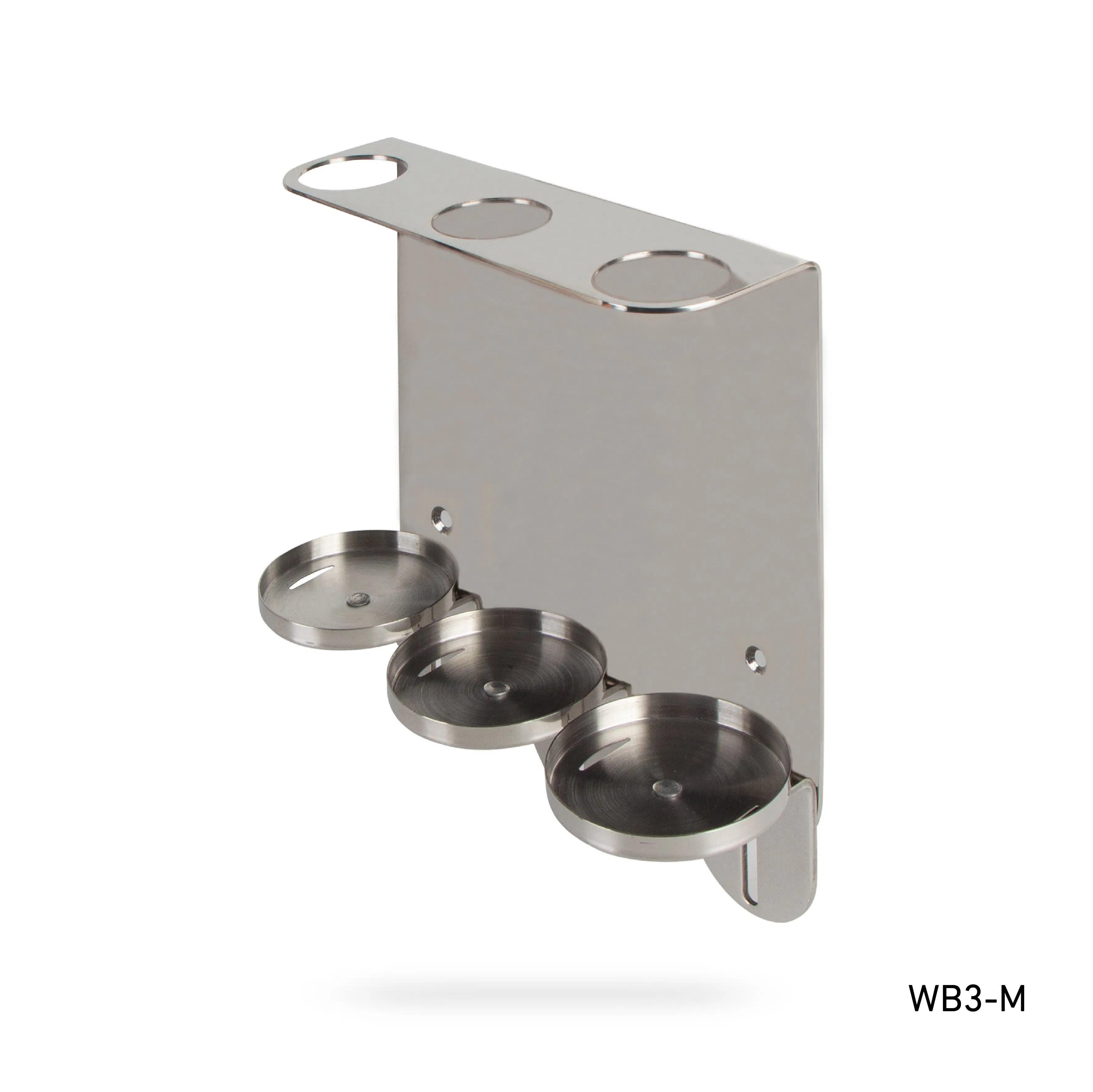 Hotel Bathroom Stainless Steel Bottle Holder Wall Bracket Dispenser Bracket