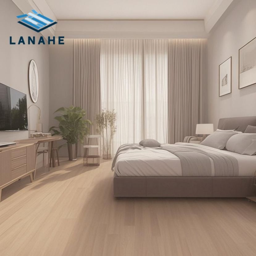 Водостойкий антискользящий SPC ламинат под мрамор