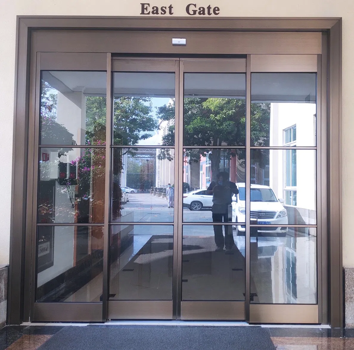 Anti-Panic Sliding Doors Automatic Break out Door