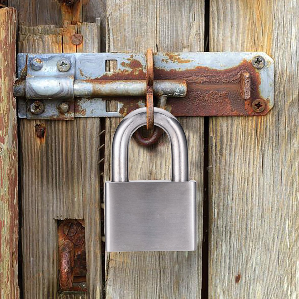 Solid Brass Material Cylinder Door Lock Suitcase Padlock for Safety