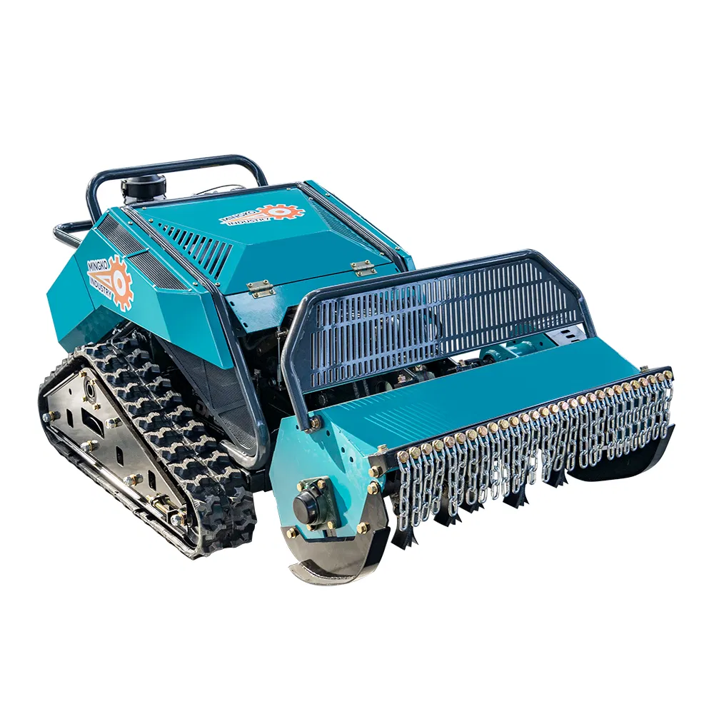 Самоходный робот-газонокосилка Mingko с дистанционным управлением