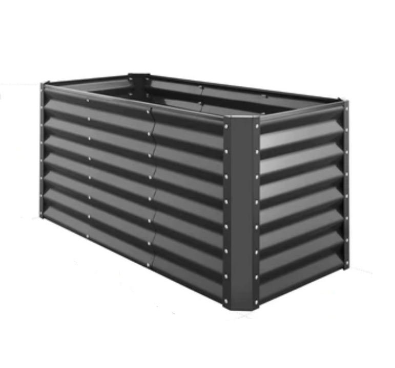 Ящик для растений металлический оцинкованный Патио