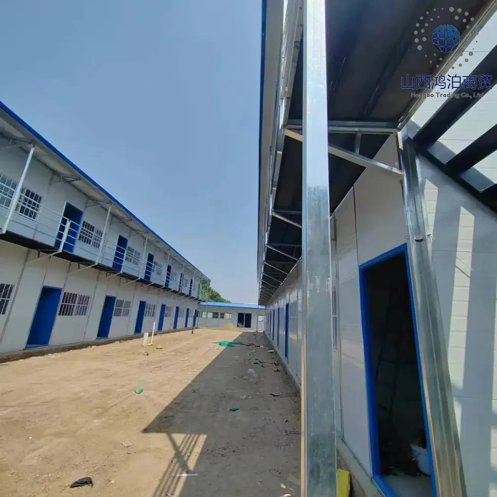 Mobile Workers' Housing with Modern Bathroom Facilities
