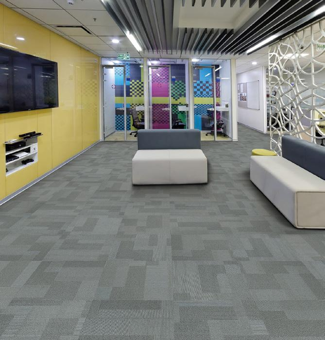Ковровая плитка Modern Style для офиса