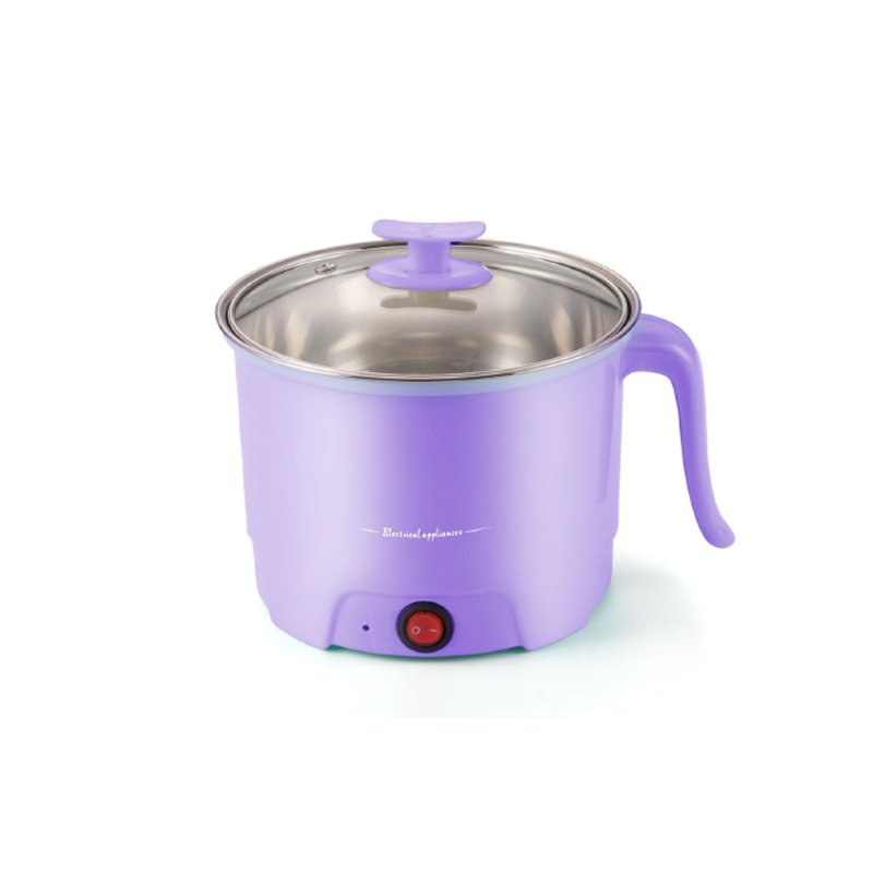 Mini Electric Cooker 1.2L Household Multi Function Electric Hot Pot Non Stick Inner Dormitory Multi Cooker Noodle Pot