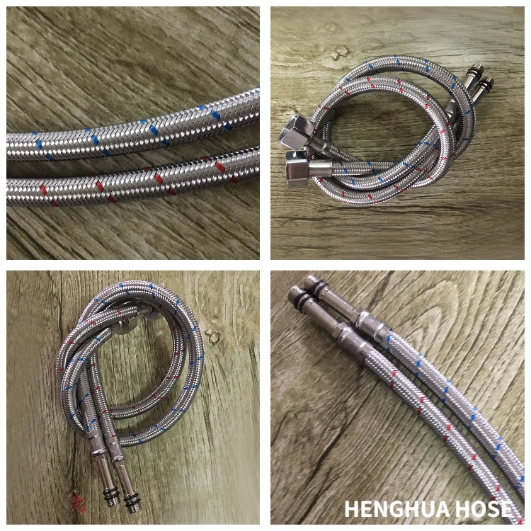 Hot Selling Pet Bathing Tool Hose Hose Attachment for Ss Metal Baths Kitchen Bathroom High Pressure Faucet Flexible Stainless Steel Shower Hose