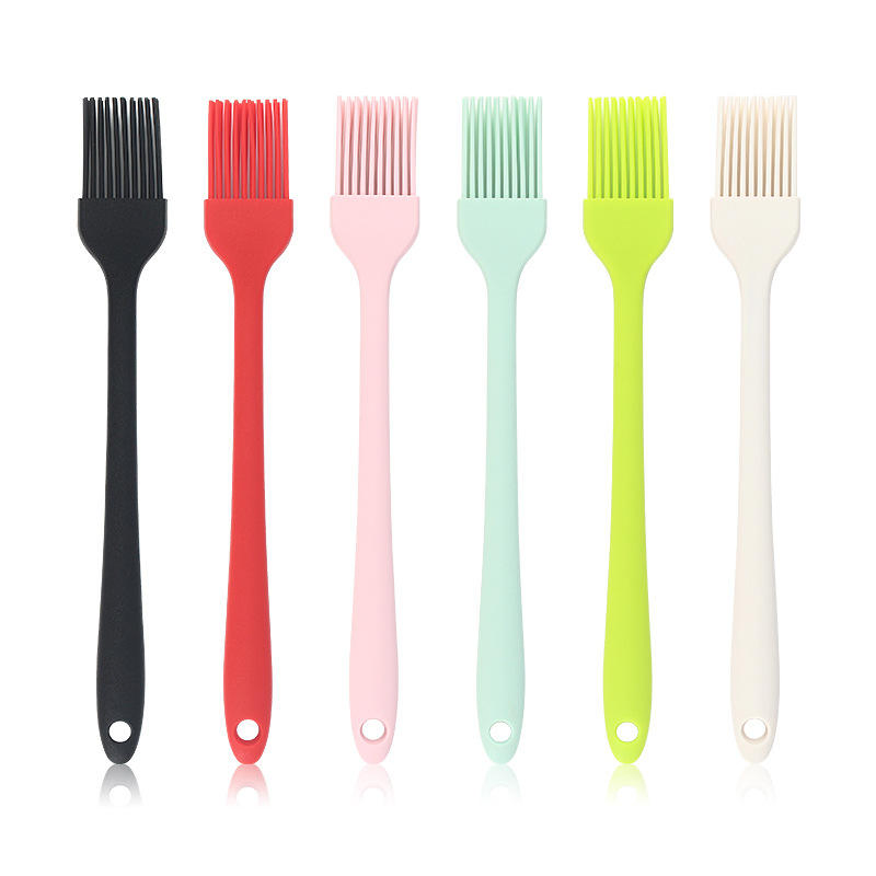 Factory Cheap Small Silicone Oil Brush Household Bread Barbecue Brush for for Cooking Baking Pastry