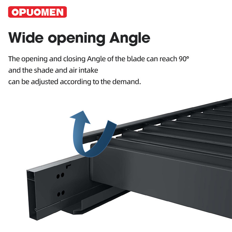 Stylish Aluminum Louver Pergola Offering Shade and Insulation Solutions