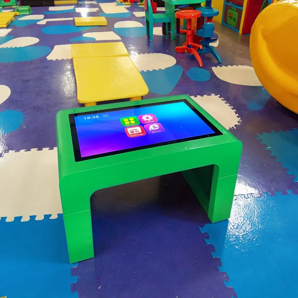 32 Inch Children's Park Touch Table Scratch Resistant Glass Interactive Games