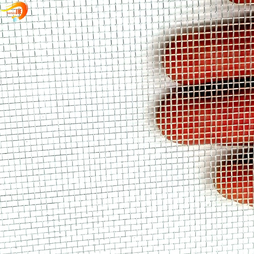 Plastic Coated Window Door Aluminum Galvanized Insect Window Screen