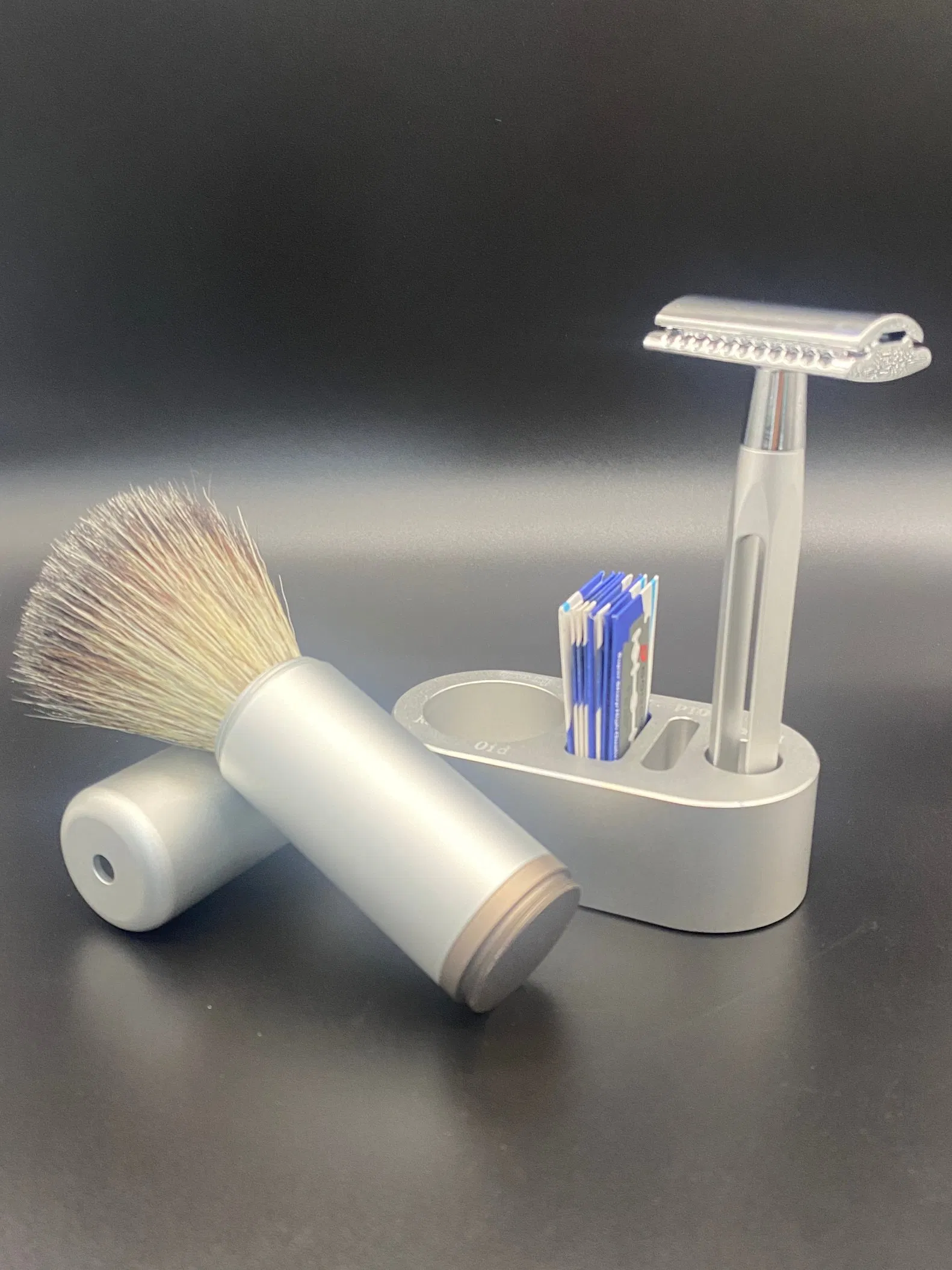 Набор для бритья из алюминия с ЧПУ