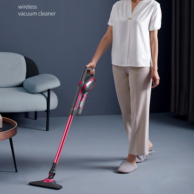 Vacuum Cleaner with Lithium Battery in Home or Car