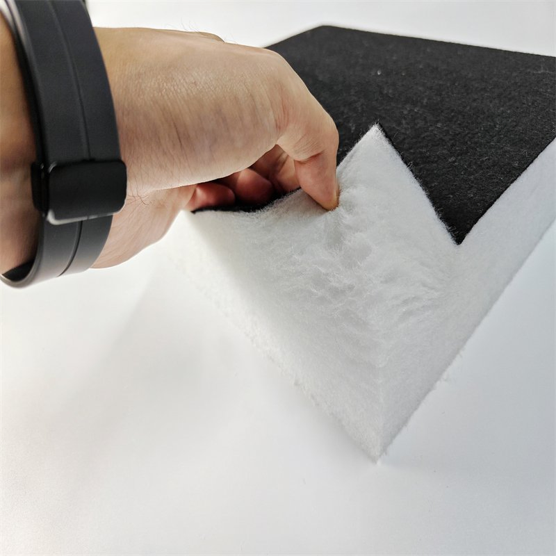 Premium Acoustic Black Felt Insulation Batts for Soundproofing