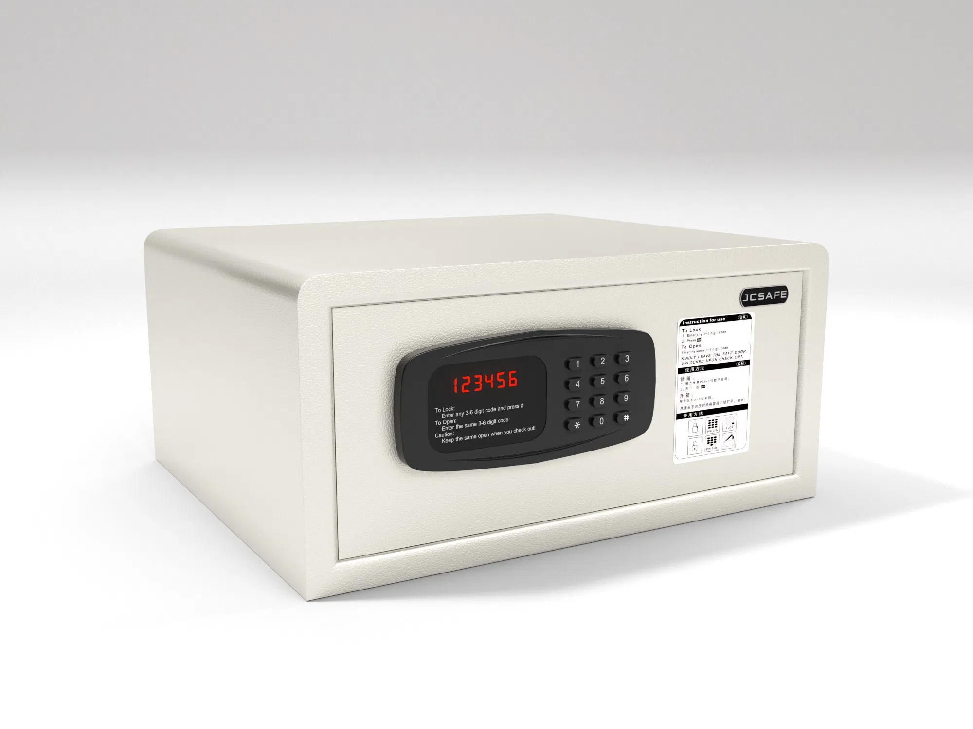 Amazon Popular Selling Hotel Room Fireproof Safe Box Goodwill Lock Supplier