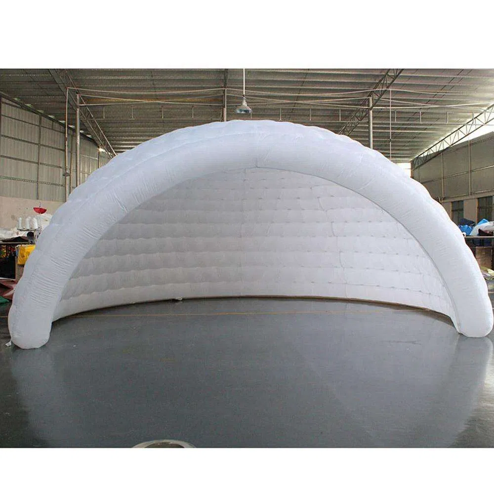 Commercial Giant Black PVC Inflatable Tent for Outdoor Stage with CE Blower