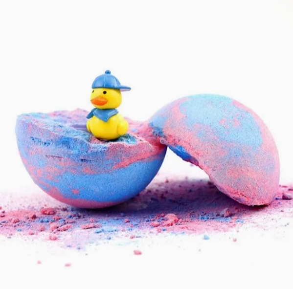 OEM Herbal Colorful Vegan Organic Bath Fizzer Bomb Toy for Children