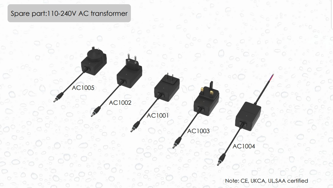Wall Mounted Automatic Faucet with Temperature Adjustment