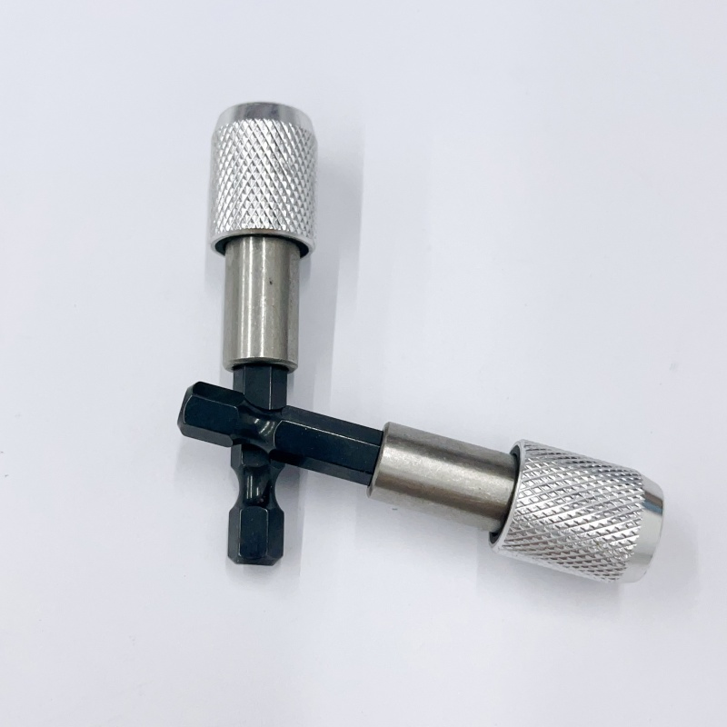 Pull Type Magnetic Bit Holder Screwdriver 1/4"-60mm