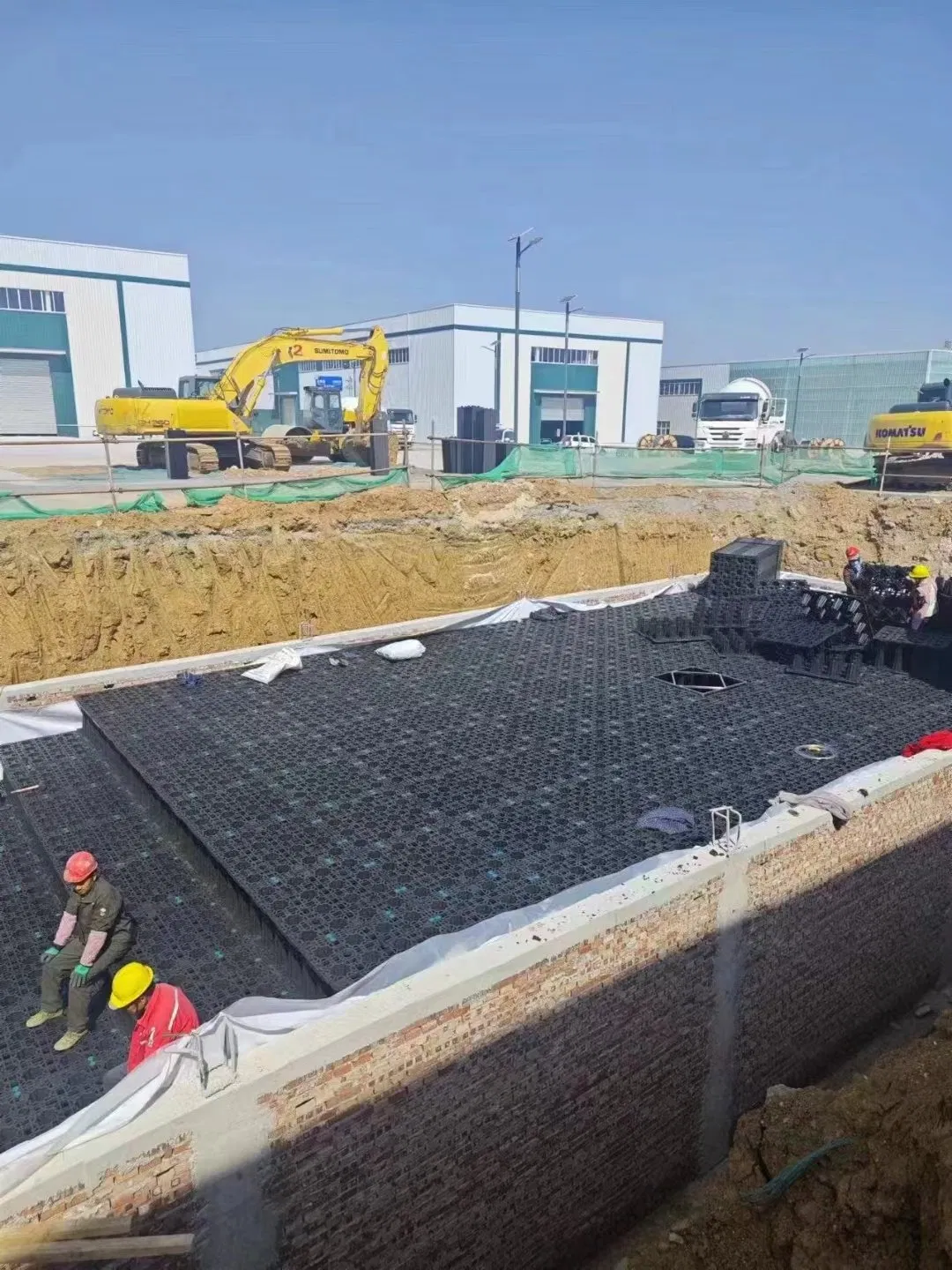 Attenuation and Soakaway Stormwater Harvest Modular Tank