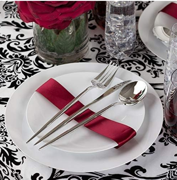 Novelty Modern Flatware Cutlery Disposable Plastic