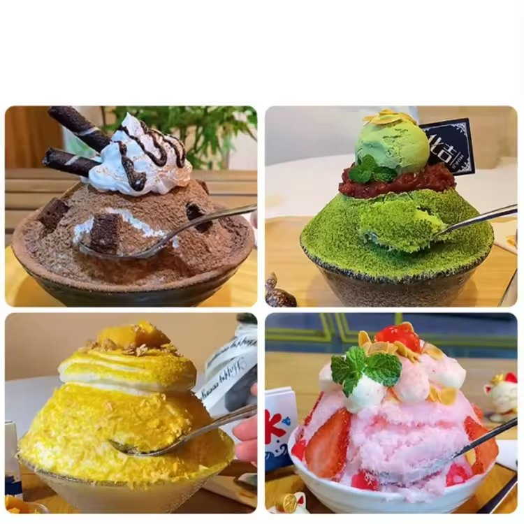 Commercial Snack Dessert Mesin Es Bingsoo Kakigori Bingsu Machine