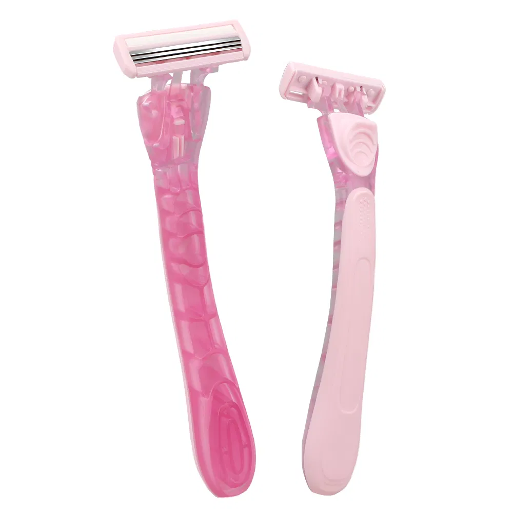 High Quality Triple Blades Women System Razor Face and Body Shaving Tool