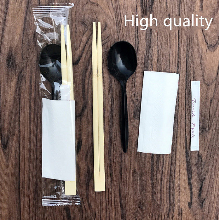 Biodegradable Disposable Plastic Forks Knives Spoons Chopsticks Sets