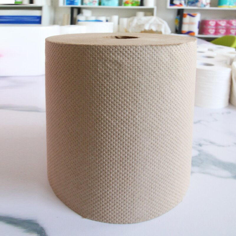 Free Samples Single Wrap Bamboo Compostable Wholesale Hygienic Sanitation Jumbo Roll Toilet Paper for Household Bathroom