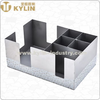 Metal Napkin Caddy Straw Holder Coaster Holder
