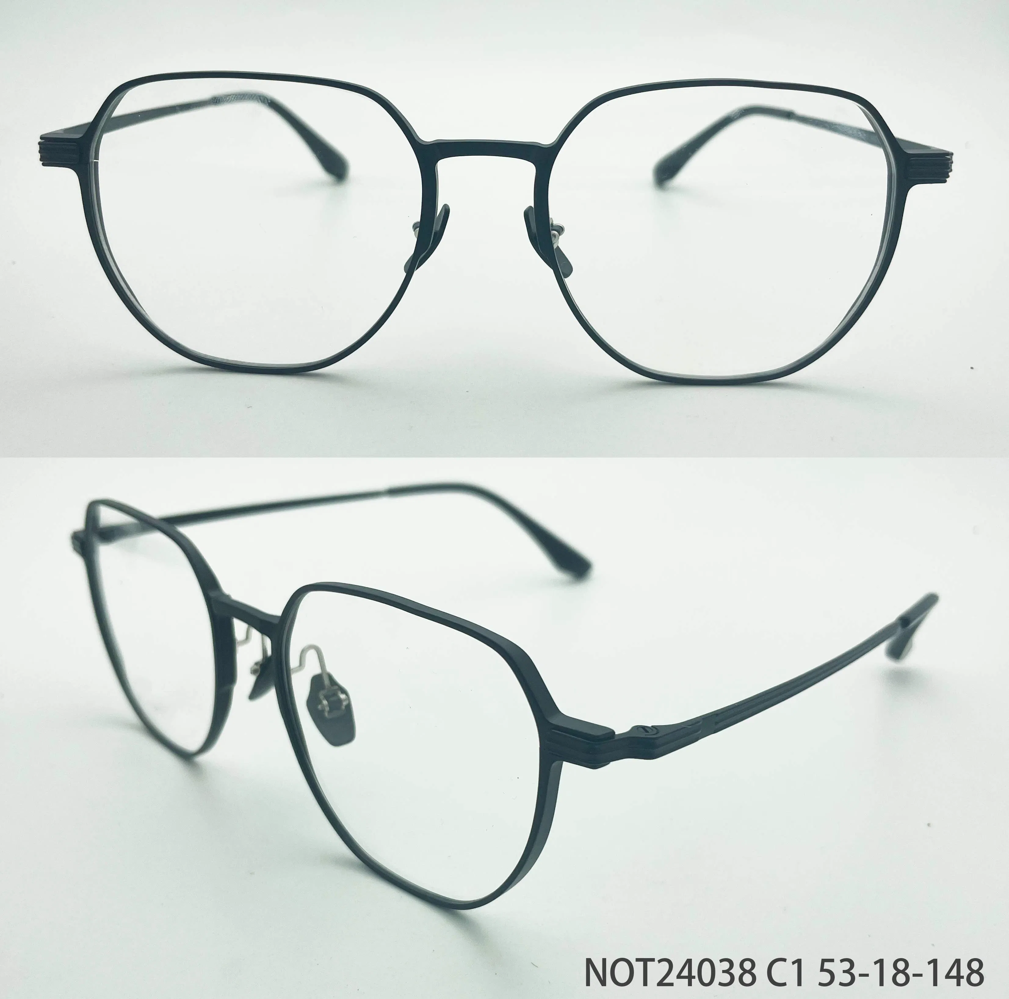 Aluminum Magnesium Optical Frame Classical Round Men Custom