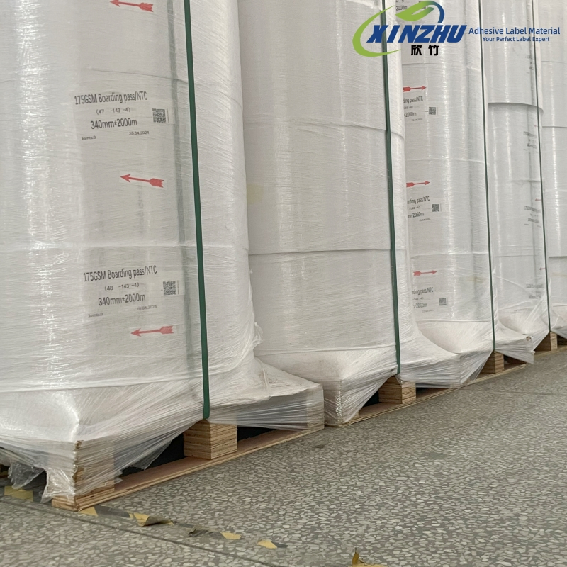 Applications in Various Industries Scenic Spot Concert Tickets Clothing Tags Boarding Passes Thermal Cardboard Jumbo Roll Materials