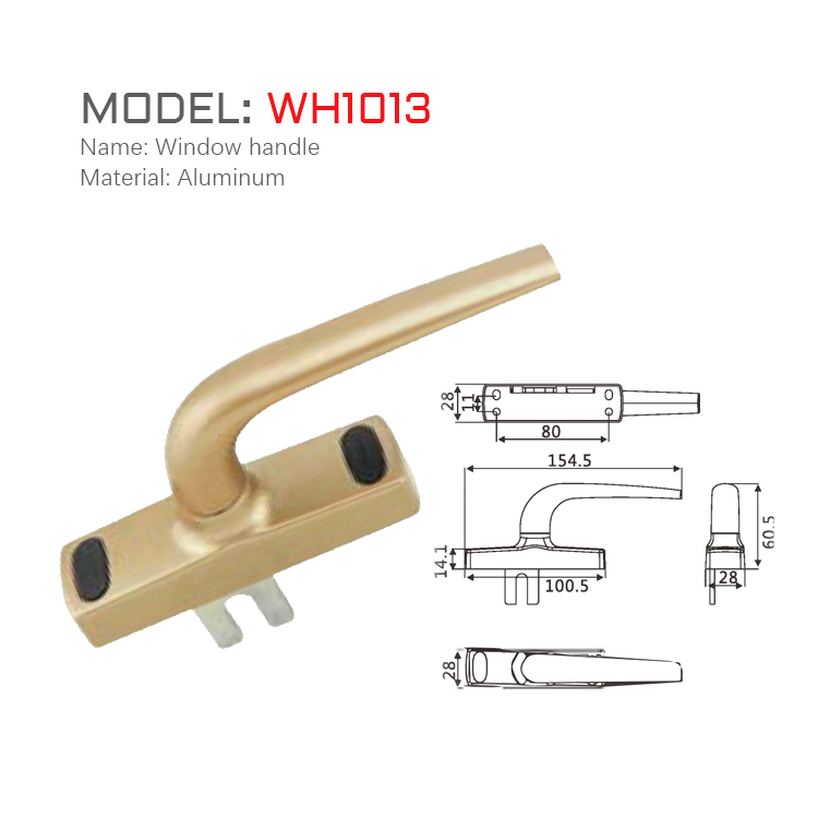 Sliding Accessories Handle and Lock and Window Handles Aluminium Alloy