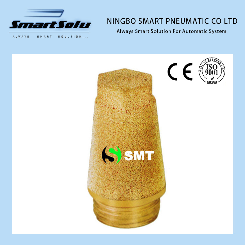 Пневматический глушитель выхлопа воздуха из бронзы