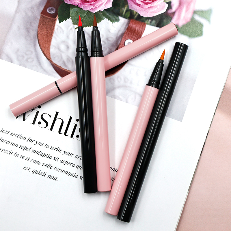 Wholesale High Quality Long Lasting Waterproof Smooth Liquid Matte Eye Liner Private Label Logo Single Color Black Eyeliner