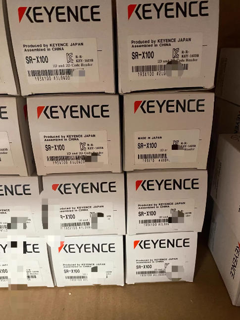 Sr-X100W Keyence Code Reader Industrial Fixed Barcode Scanner for Production Scanning