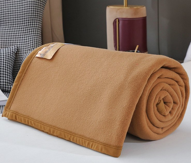 Double-Sided Velvet Balanket Civil Affairs Disaster Relief Blanket Hotel Blanket Student Blanket