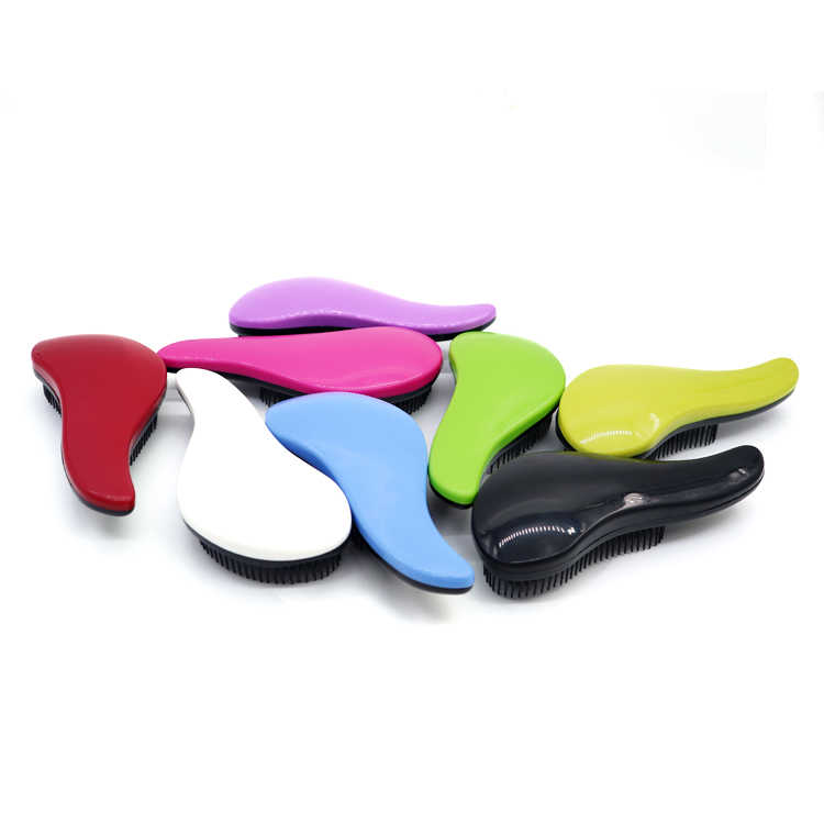 Wholesale New Design Professional Princess Hair Comb Plastic Detangle Hair Brush