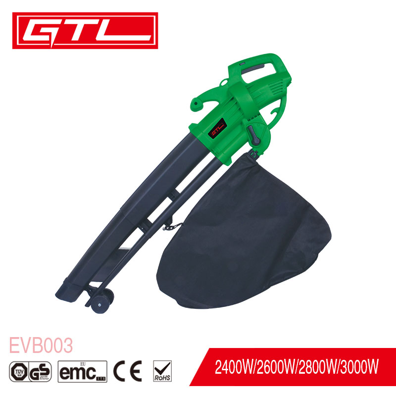 Powerful 3000W Variable Speed Garden Tools Vacuum Leaf Blower (EVB003)
