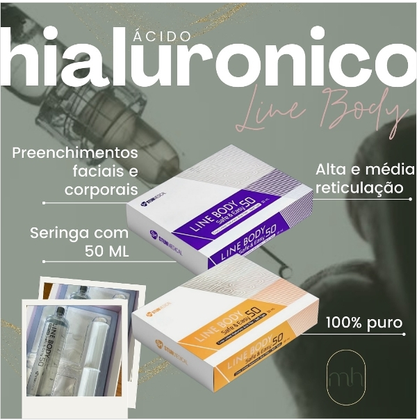 Korea Linefill Body Filler 50ml Injectable Hyaluronic Acid Dermal Filler Injection for Buttock Injection