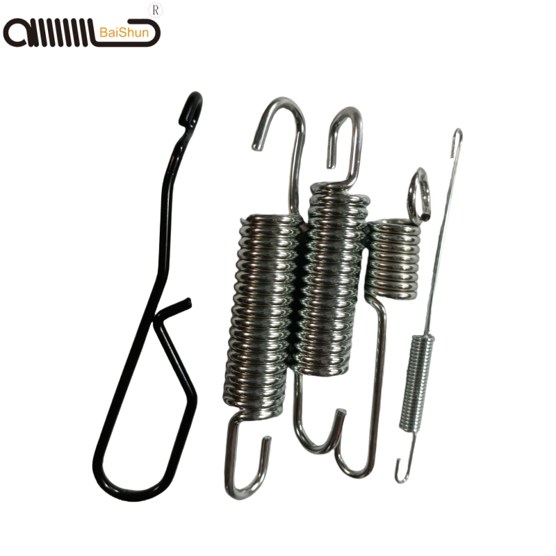 Factory Customize 17-7pH Stainless Steel Round Square Extension Spring for Machines Sports Parts