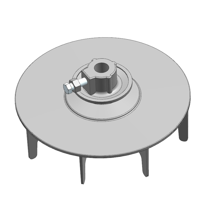 High Productivity Cost-Effective Solutions ISO9001 Motor Pulley CE Aluminum Die Casting Part