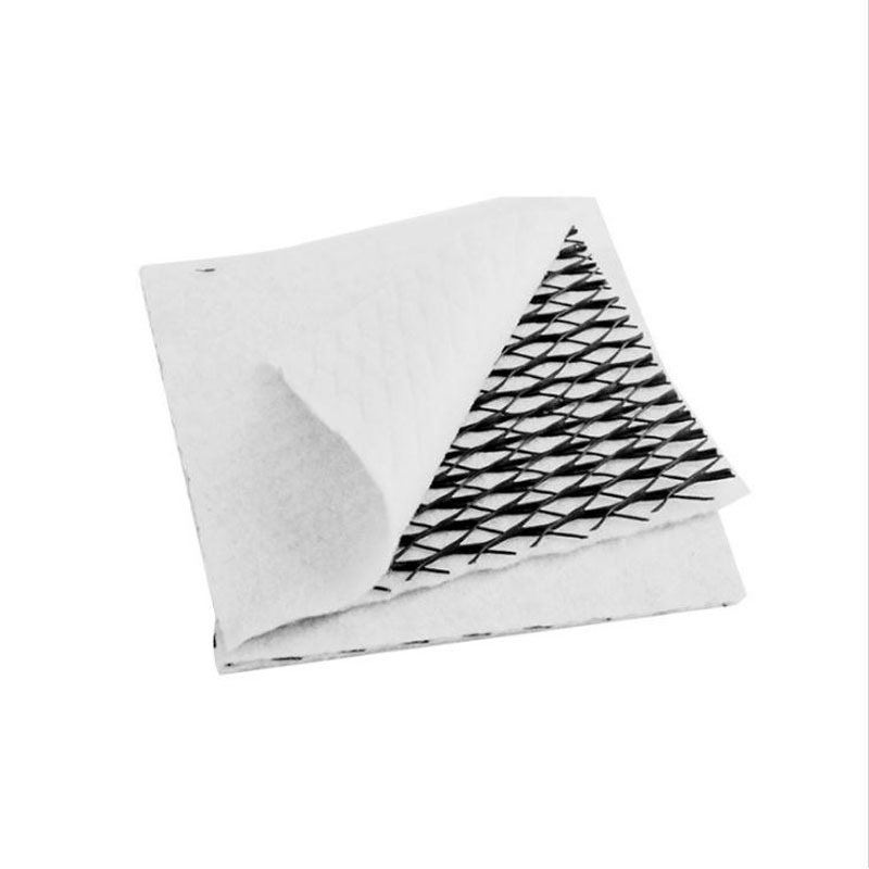 HDPE Drainage Black Geonet Coated PP Pet Nonwoven Geotextile for Road Paving Construction