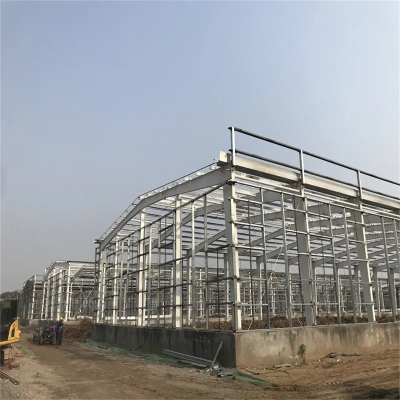 Low Cost Construction Factory Warehouse Prefabricated Steel Structure Workshop Building