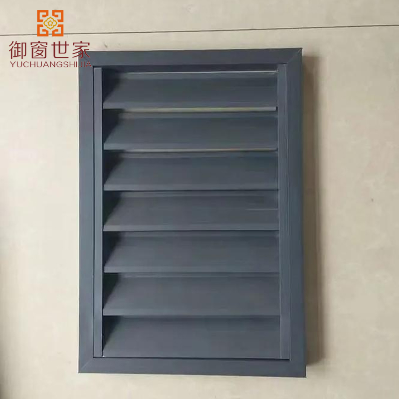Customized Exterior Shutters Aluminum Windows Horizontal Louver Door
