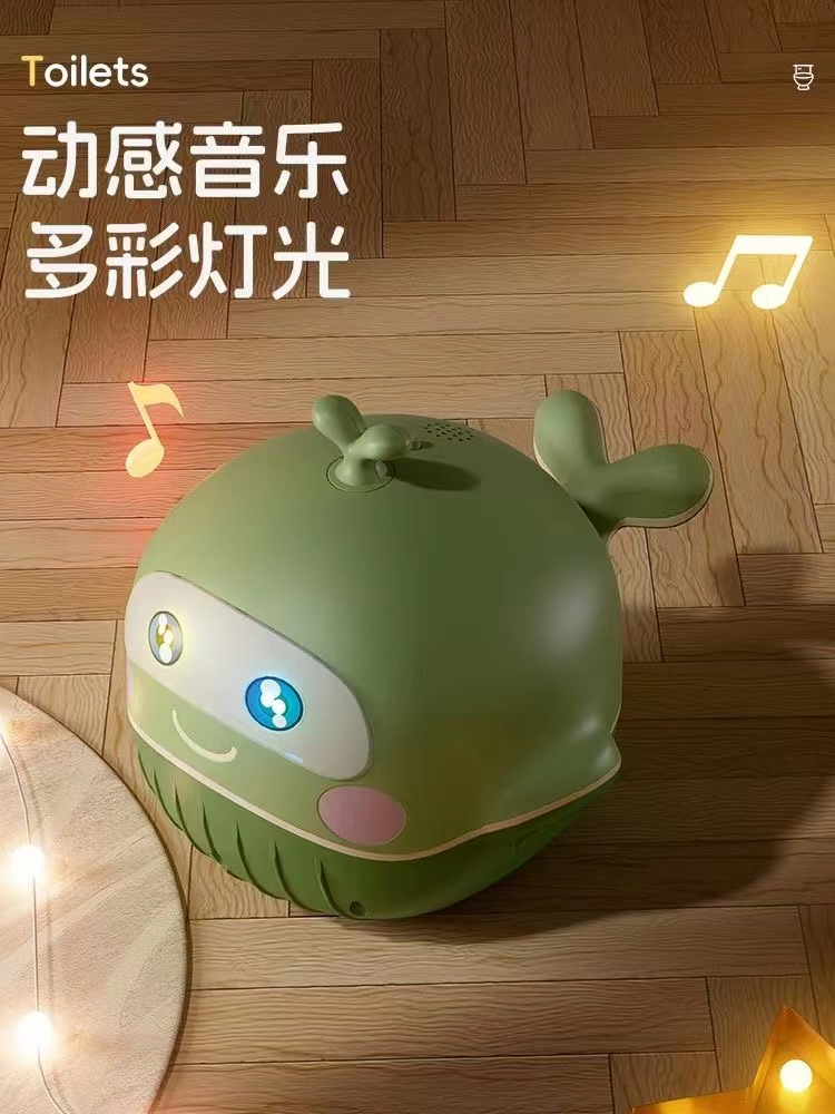 New Cute Kids Potty for 3-5 Year Old Chilidren Toilet with Music and Light
