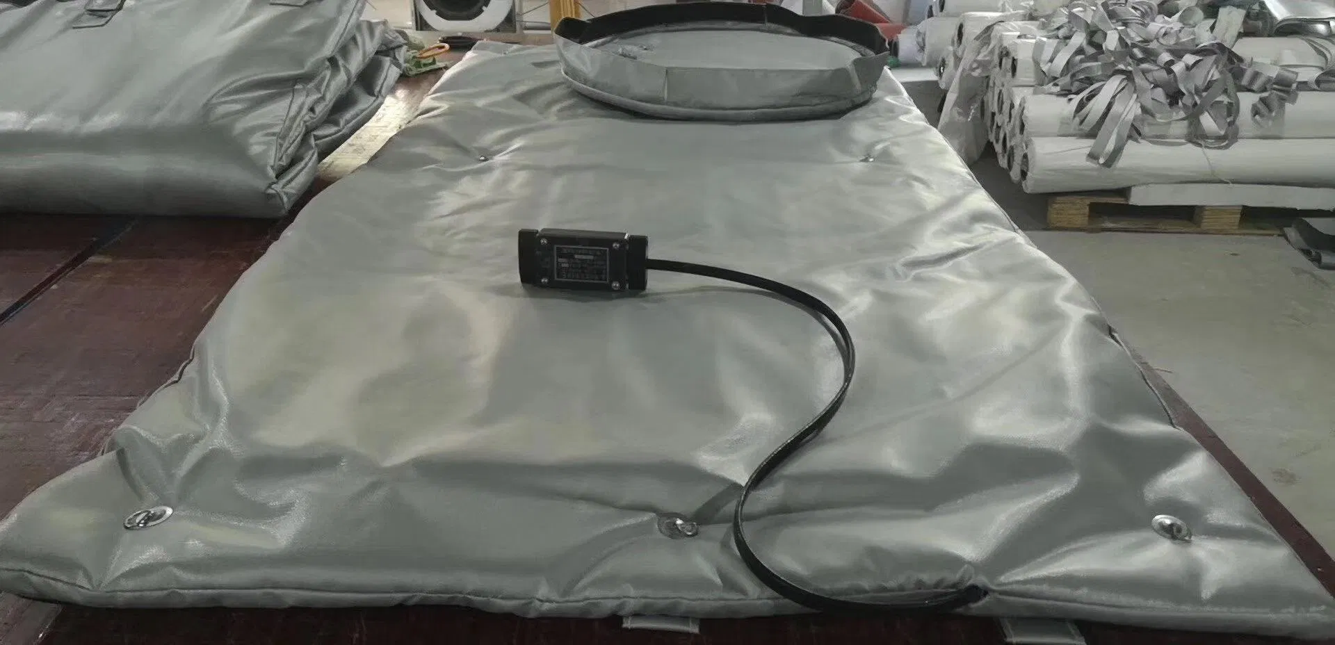 Silicone Coating Fabric Electric Tracing Removable Thermal Insulation Cover