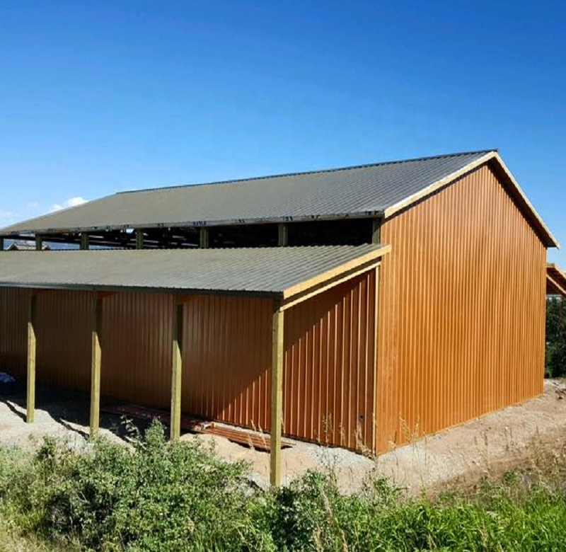 Corten Corrugated Metal Roof Weathering Steel Siding Panels