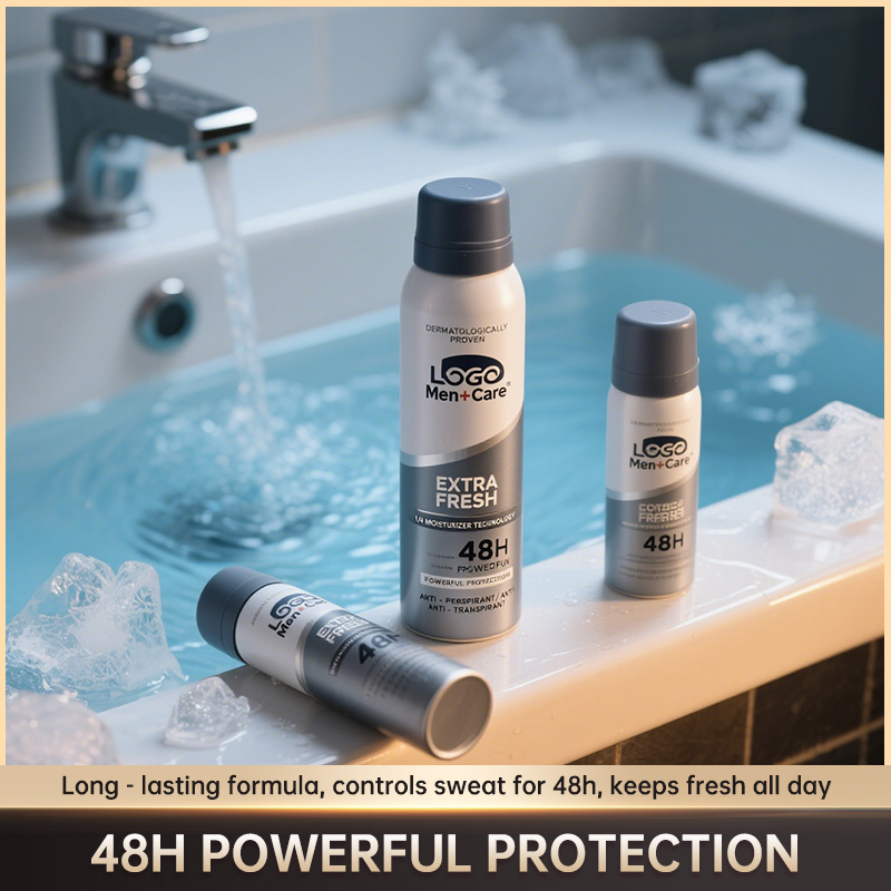 Professional Factories Customize Antiperspirant Sprays and Sporty and Deodorant