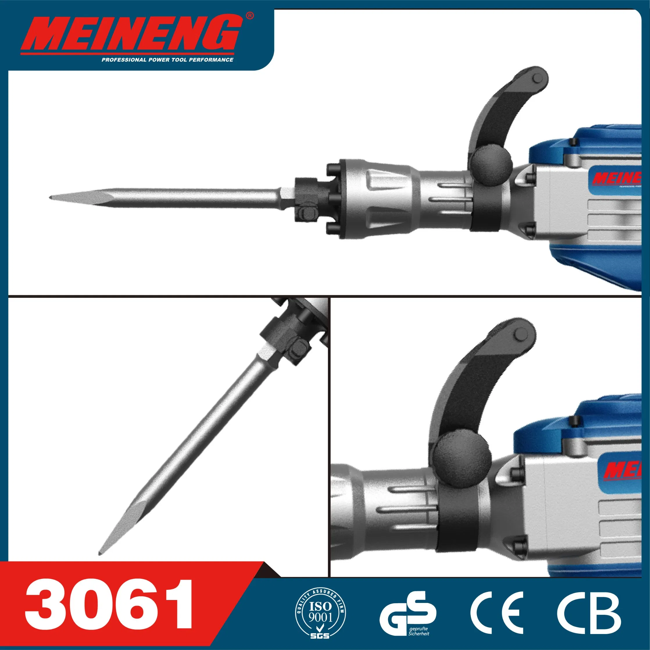 Отбойный молоток 3061 Heavy-Duty с системой виброзащиты